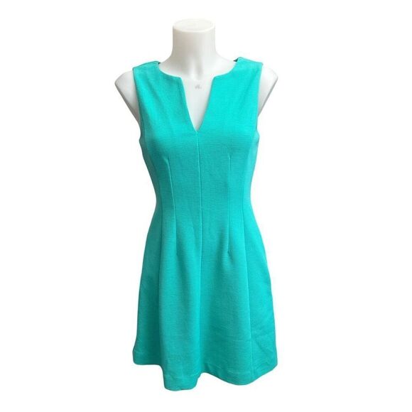 Lilly Pulitzer Dresses & Skirts - Lilly Pulitzer Brielle Seafoam Green Ottoman‎ Knit Fit & Flare Short Dress XS